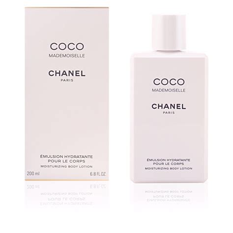 coco mademoiselle chanel emulsion hydratante pour le corps